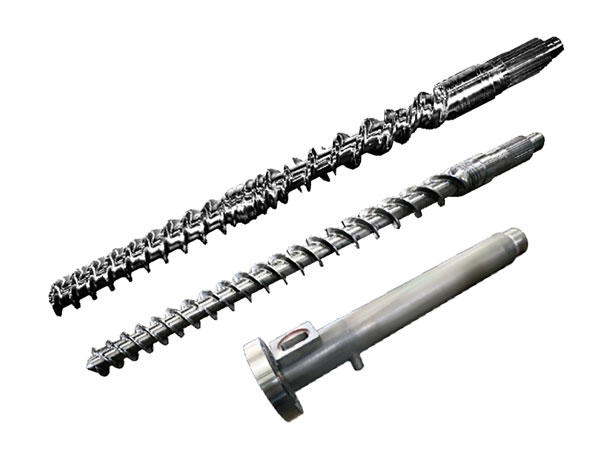 Hvad er trykket på gummimaskinens skruetønde?